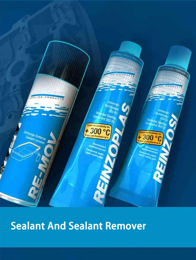 High Temper Waterproof Fireproof Rtv Silicone Sealant Reinsisil Gasket