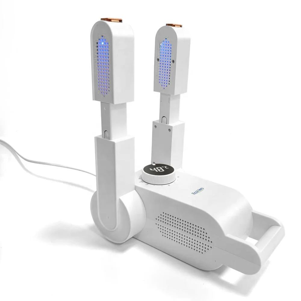 Timing Function Rotary Shoe Desiccation and Boot Dryer With Uv Light