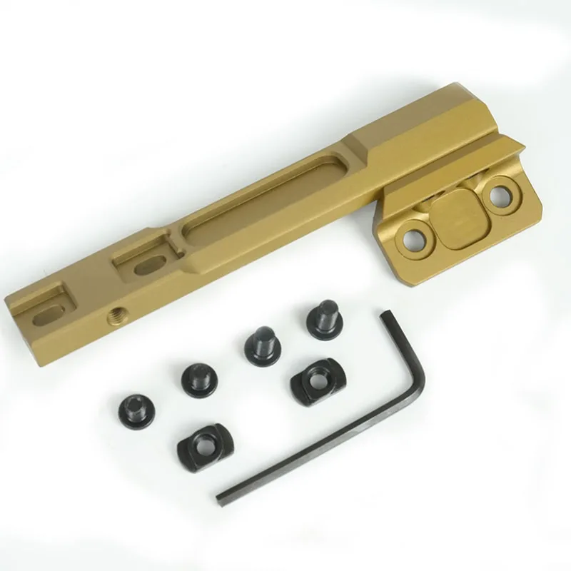Support de lampe tactique LWXC en métal CNC pour armes, accessoires de montage pour lampes de chasse et de scout._voghion.com