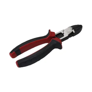 OEM Customizable 8-Inch DIY Grade Multi-Functional Soft Grip CrV Handle Long Needle Nose Plier Set for Crimping