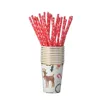 Pailles Flocon de Neige (25 pièces/sachet)
