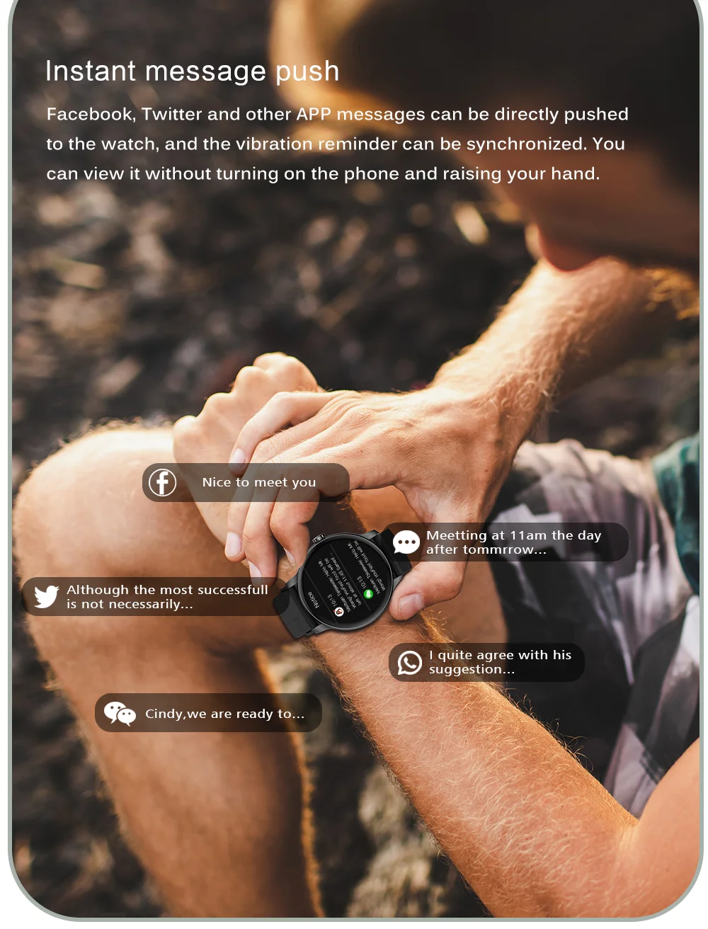 Hot Selling VZ2 Sport Smart Watch Support Heart Rate/ECG/Blood Pressure  Smart Watches for Android IOS Phone