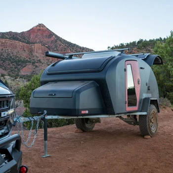 Kinlife 2022 Teardrop Camper Trailer With Solar Trailer Off Road ...