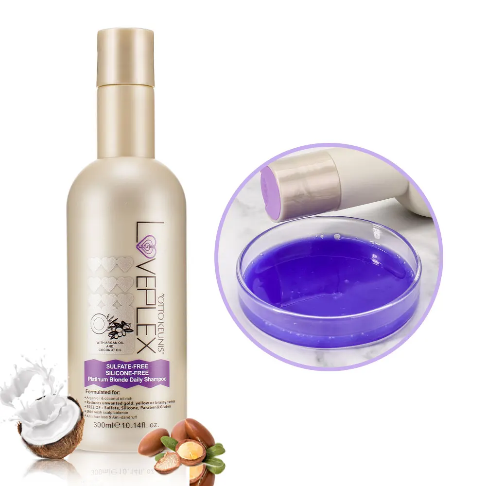 LOVEPLEX Perfcting Blonde System No Yellow Daily Use Purple Shampoo for Hair