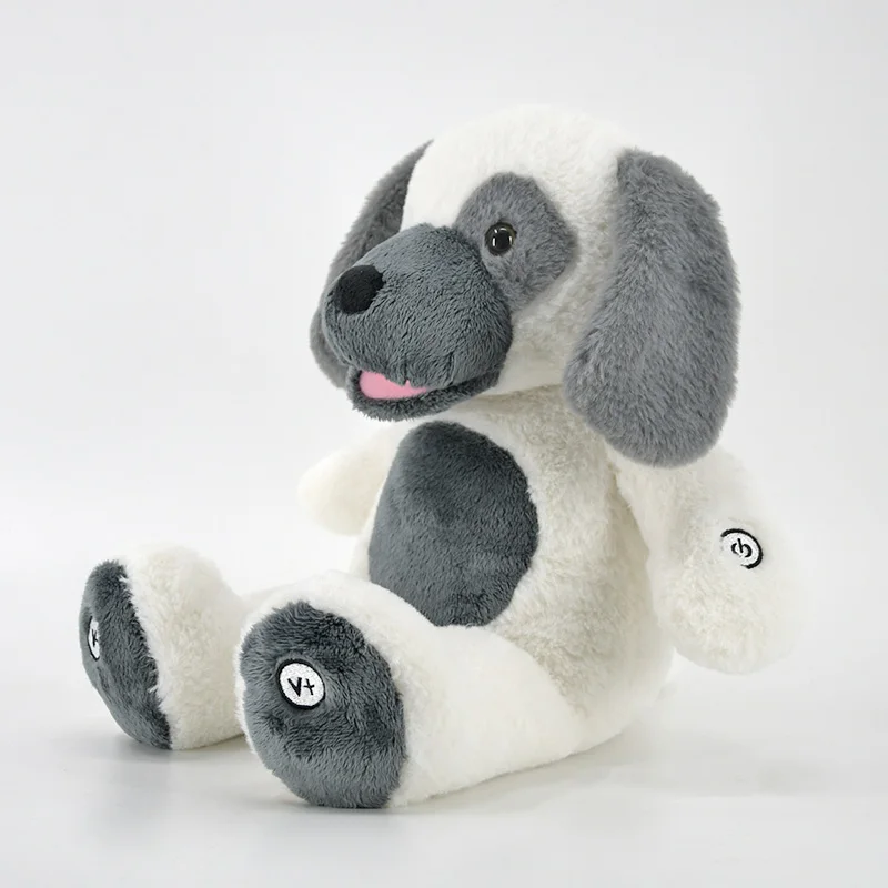 Custom Creative Plush Dog with Bluetooth Led Light up Stuffed Animals Dog Toys Electronic Toys Plush Toys with Lights