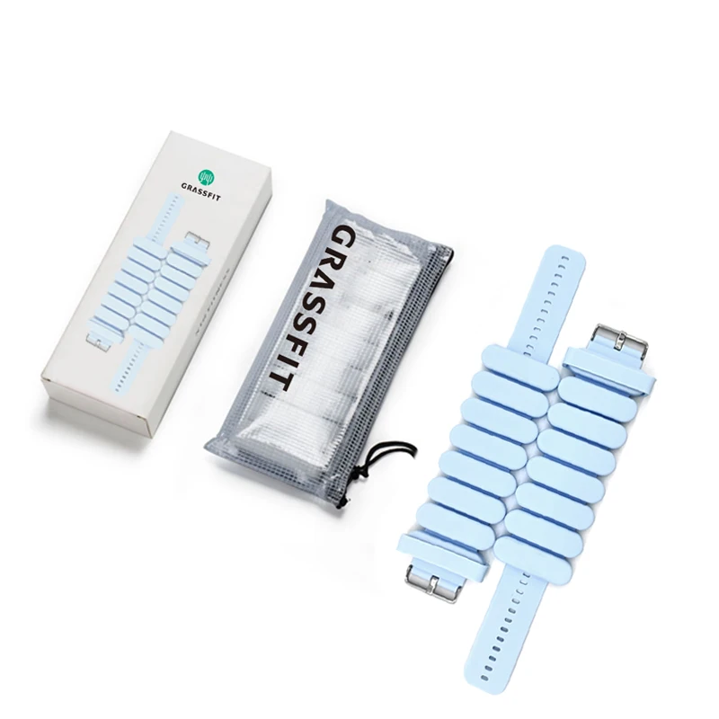 Custom Adjustable Bracelet Wrist Weight Silicone Wearable Wrist And