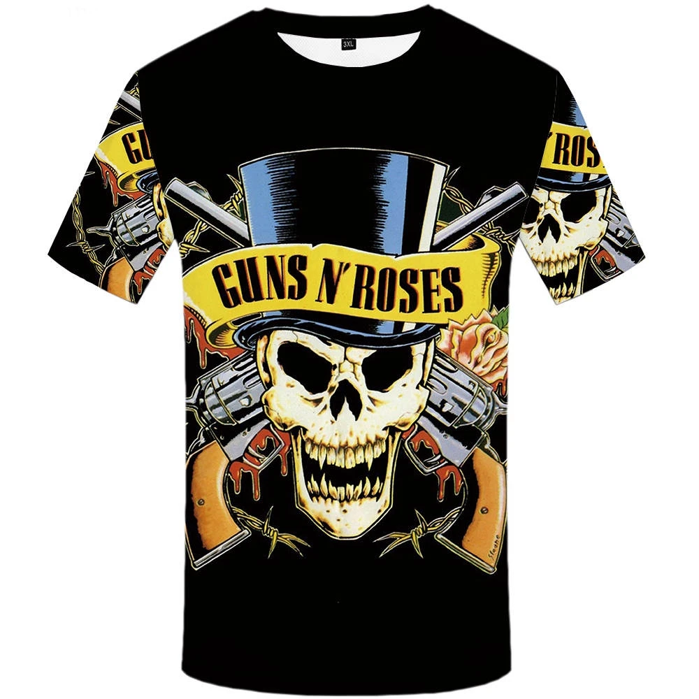 guns and roses clothing