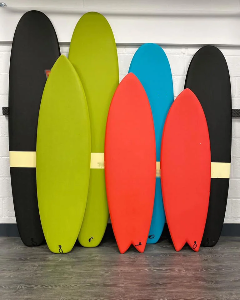 9ft Soft Top Surfboard - Durable, Fun, and Easy to Ride