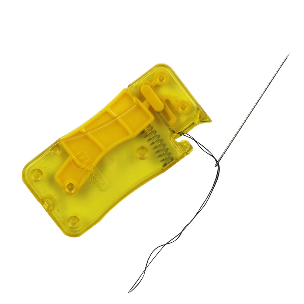 Needle Sewing Tool Accessories 7*3.5cm Automatic Threader Manual Sewing Needle Threader Embroidery & Hand Sewing Box