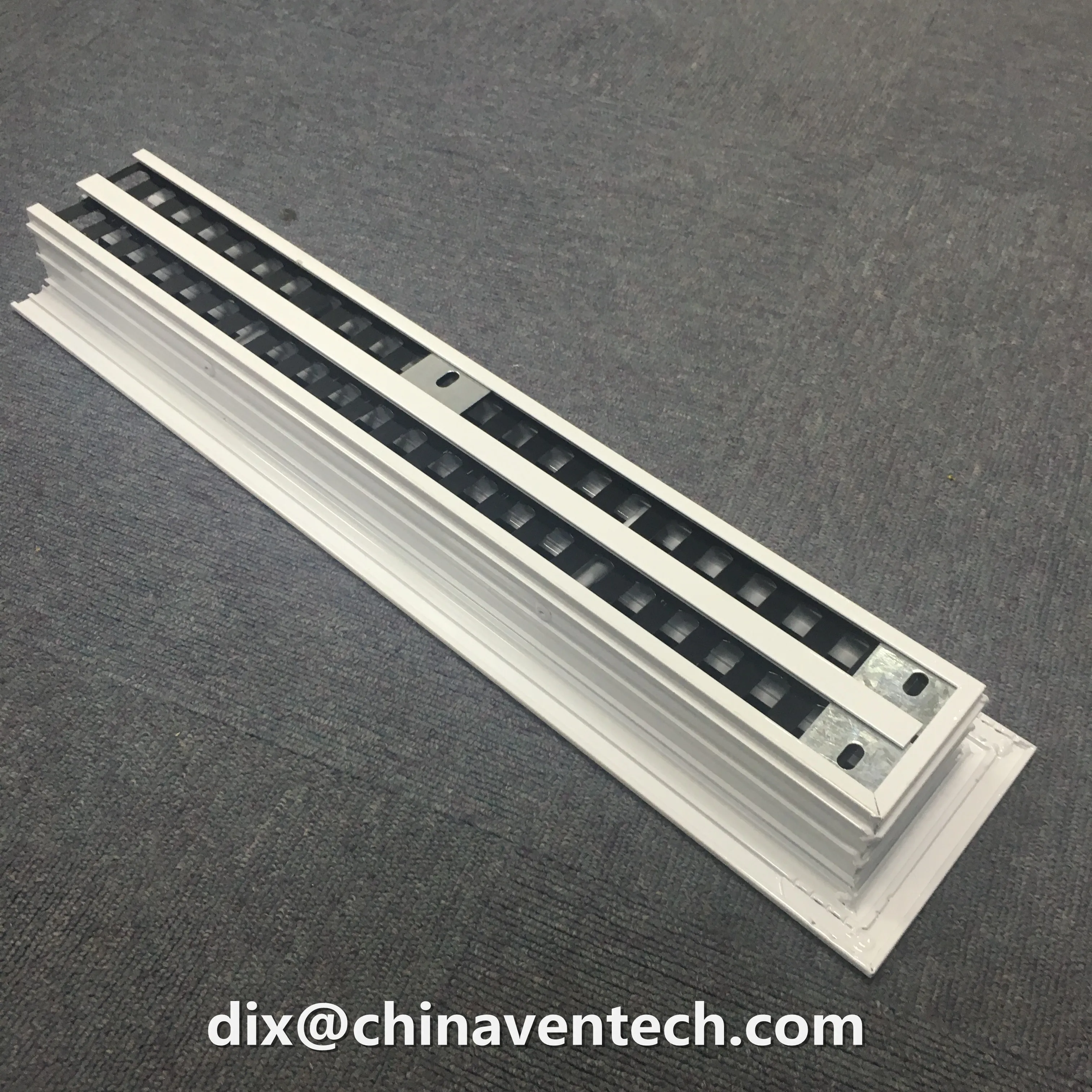 Hvac Duct Work Flowbar Diffuser air Supply Linear Slot Diffuser with Plenum Box