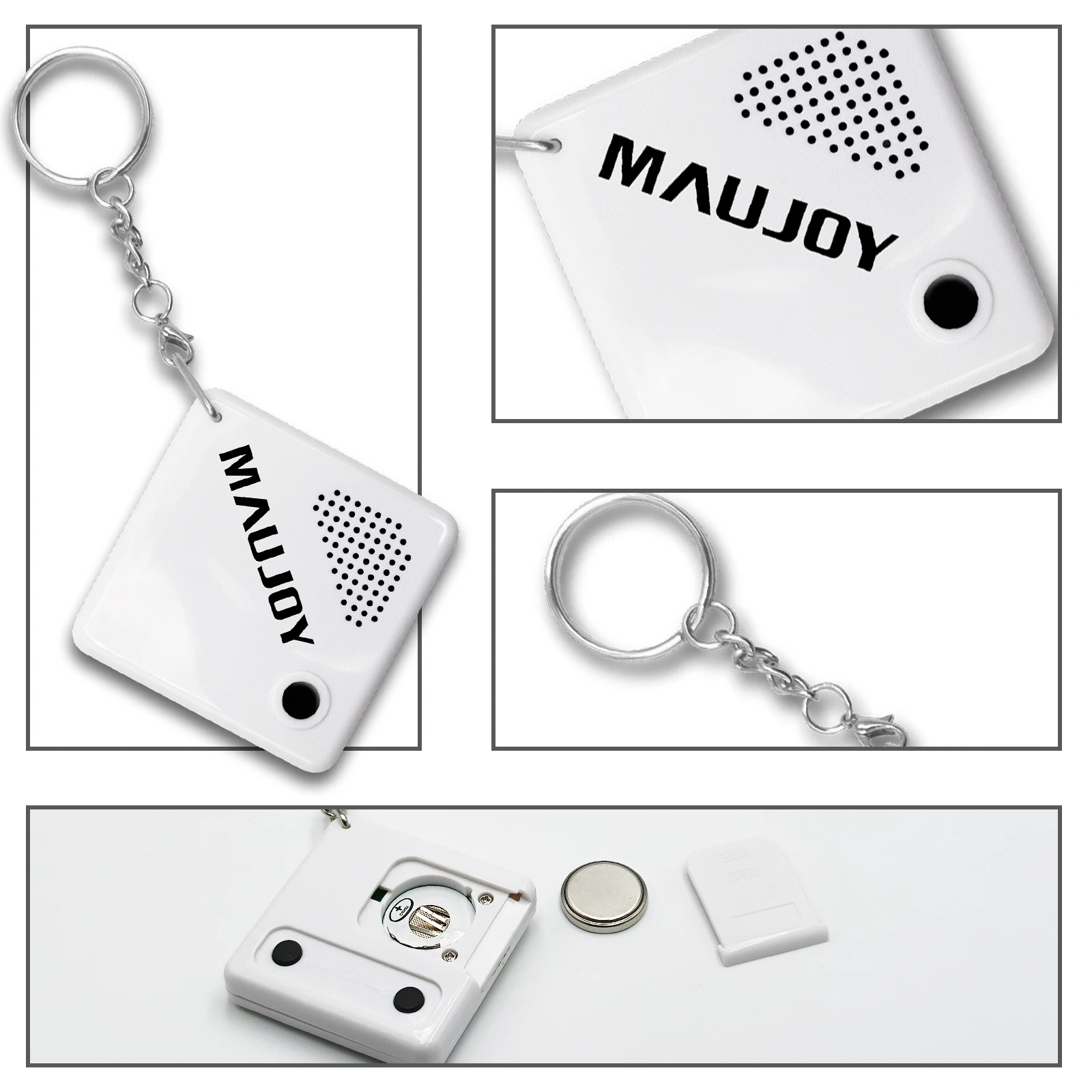 Talking Keychain Clock Time and Date Annoucement for the Blind and Low Vision People With Clear and Loud Voice Time Alarm