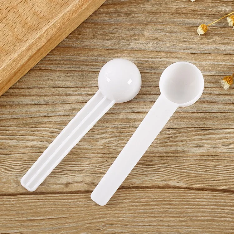 2 5 Gram 5ML PP Spoon 2 5g Plastic Measuring Scoop For Medical Milk Powder  Liquid 95x25x17mm3163 From Tfr741, $20.42