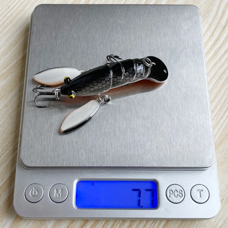 ザリガニルアー 60mm 6g ハードプラスチックバイオニックベイト 耐久性