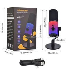 micchan✩.*˚ TNH DY-ZX777 Dynamic Microphone - Ideal for Gaming & Podcasts