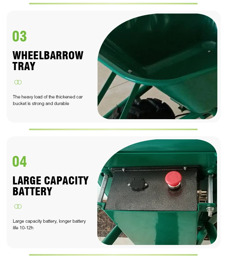 Battery Barrow Trolley Electric Powered Wheelbarrow Electric Kit Buy