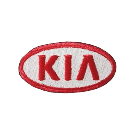 Kia Car Brand Logo Embroidered Iron On Sew On Patch Badge For Clothes etc 