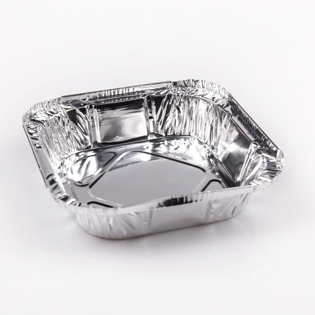 product factory direct sales tia za40 65 inch square box oven compatible food container with divider aluminium foil container tool-2