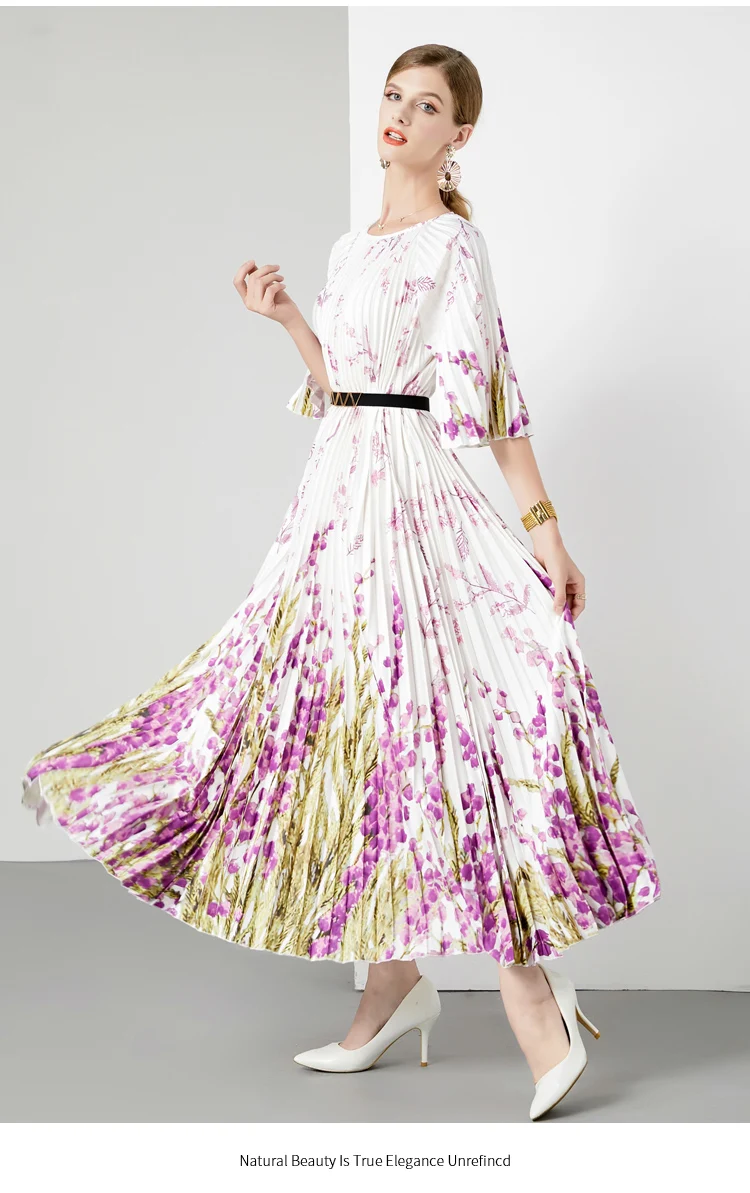Floral Maxi Dress Elegant Versatile Fashion Statement