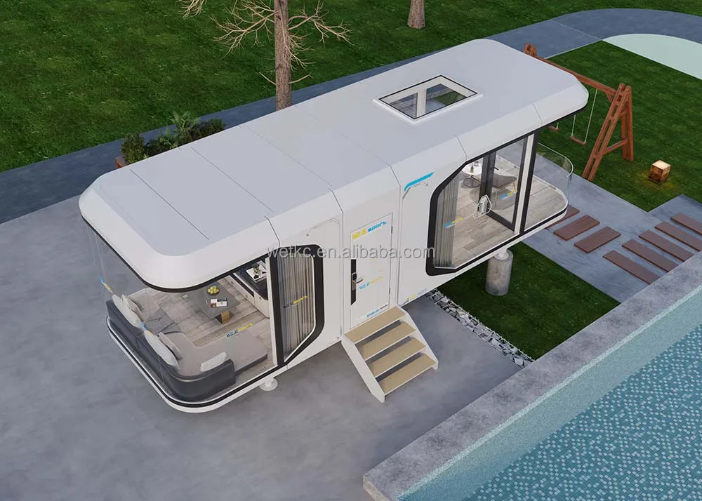 Picture Idea: Luxury Modern Prefabricated Light Steel Frame Steel Structure Prefab