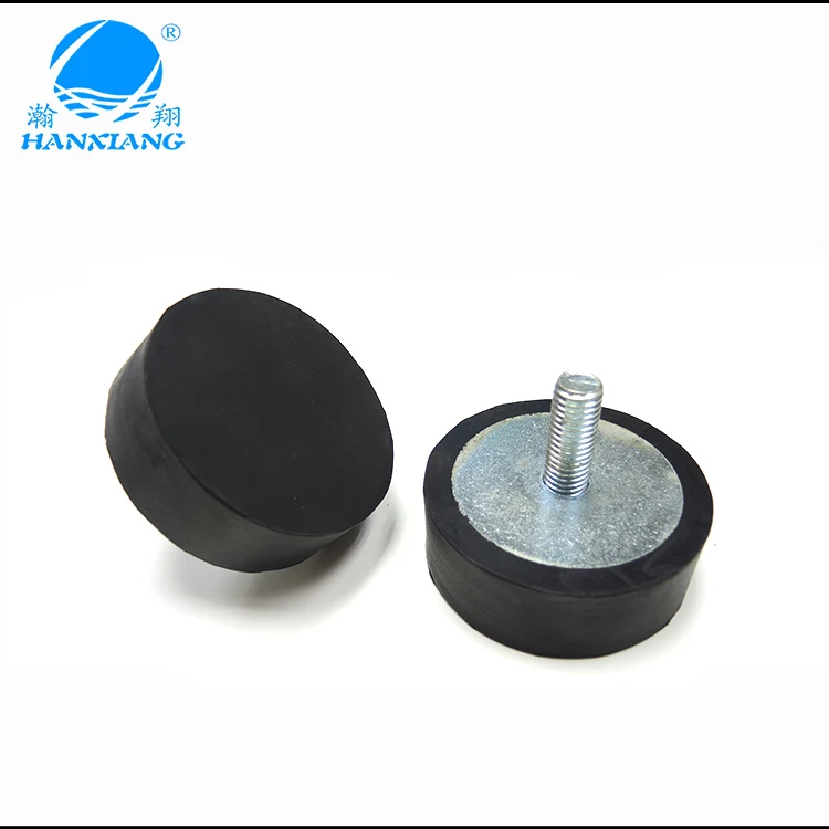 Non Slip Soft Feet Screw Isolators 1/4-20 Microwave Silicone Gas Grate Poles Adjustable Furniture Rubber Feets M8