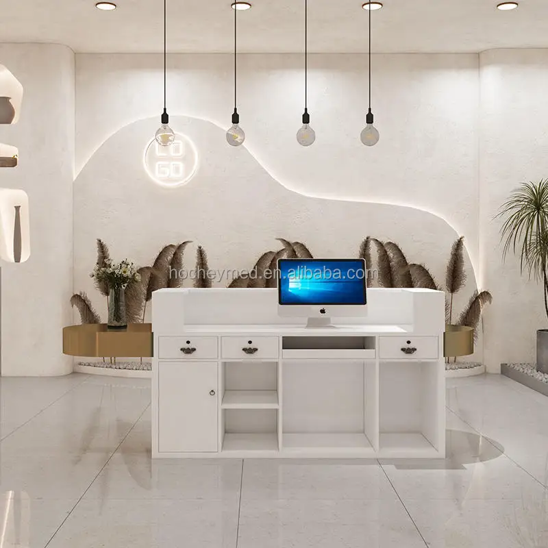 Hochey Hotel Reception Counter Front Desk Design Salon Reception Desk