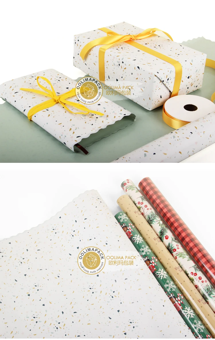 Hot Sales Baking Paper Gift Wrapping Paper Tissue Floral Wrapping Paper
