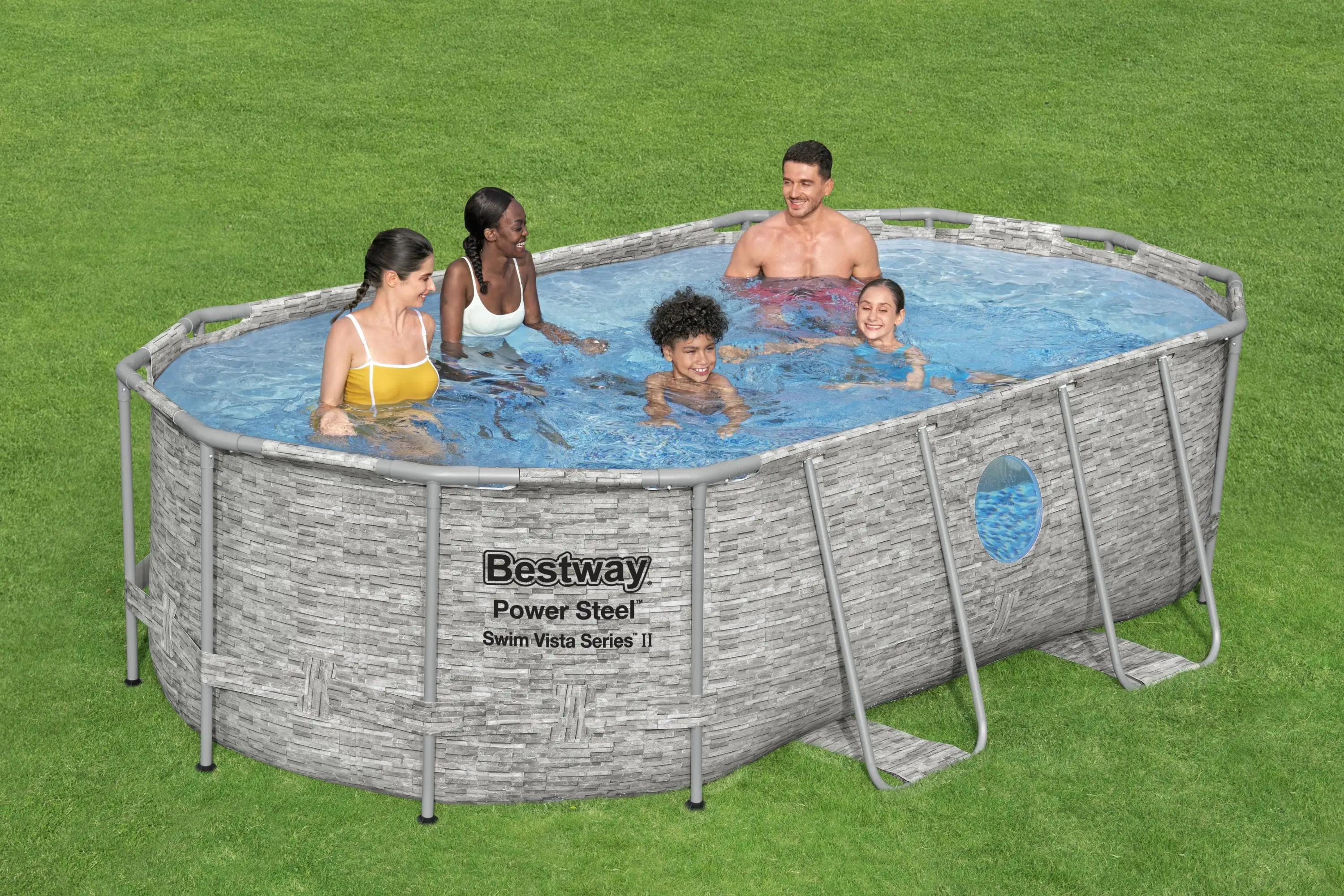 Bestway 56714 Swimming Pool Oval Piscina