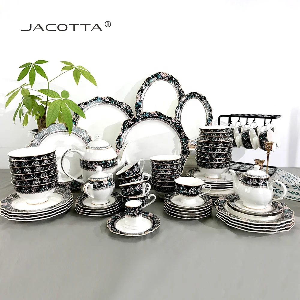 Vajilla de porcelana de alta calidad, vajilla profesional China, juego de  platos