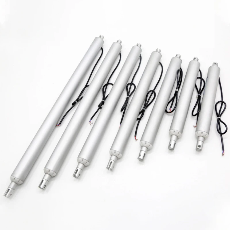 New TA-01-30 Pen Type 600mm 12/24VDC Electric Push Rod Linear Actuator with Engine & Bearing Alloy Steel IP65 Protection - Image 2