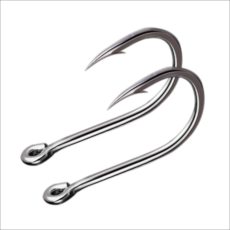1000pcs Fishing Hooks Set Carbon Steel Single Circle Fishhook Fly Fishing  Jip Barbed Carp Hooks Sea Tackle Accessories