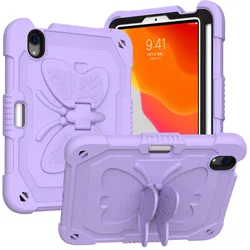 Heavy Duty Shockproof Protective Case for IPad Mini 6 2021 Lightweight Shockproof Handle Stand Rugged Cover