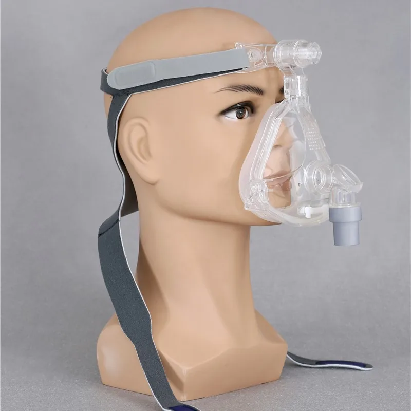 Респиратор Bipap Cpap с полным покрытием маска для лица от храпа больничной
