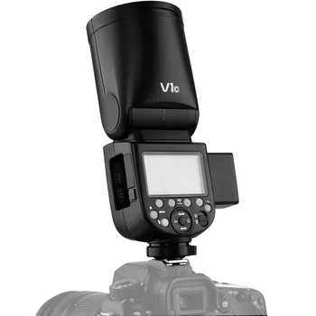 Godox TTL Li-ion Round Head  Ving Camera Flash V1 C/N/S/F/O/P Camera Flash Kit Speedlite Light for Cameras