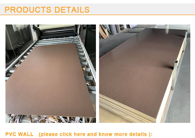 New  Decorative  Material Wall Panel Indoor Decor Waterproof  PVC Wall Panel Wall Boards