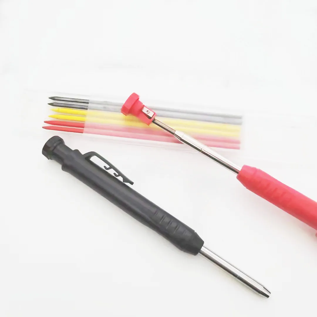 Инженерный многоразовый механический автоматический плотничный карандаш с индивидуальным логотипом, Профессиональное использование, различные цвета на заказ