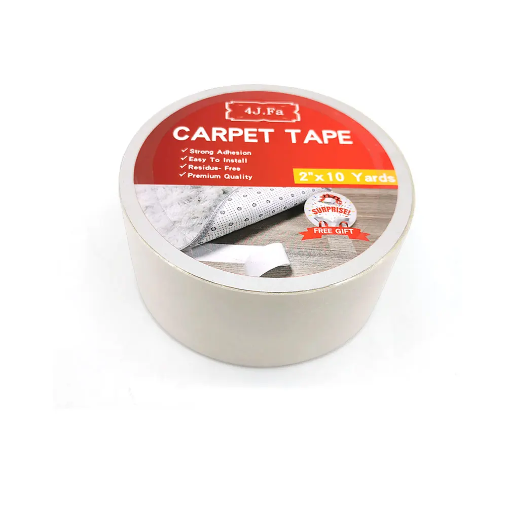 Removable Residue Free Carpet Tape Double Sided Adhesive Cloth Rug