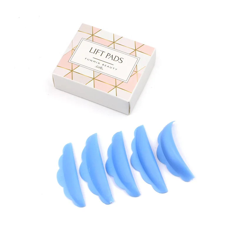 Funmix Reusable Soft Silicon Lash Lift Thin Pads Lifting shields Eyelash Perm Rods for Eyelash Korea
