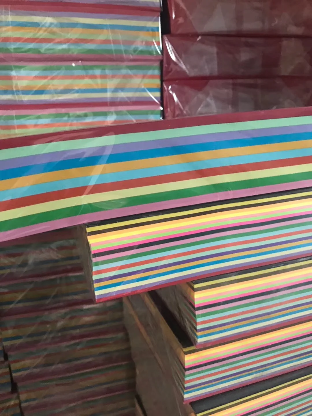 Factory A4 Size Colored Copy Paper Origami Material Paper Coloured