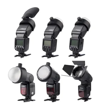 Godox AK-R1 AK-R11 AK-R12 S-R1 Camera-Top Flash Diffuser Kit Acrylic Material Magnetic Attachment Quick Installation Genuine