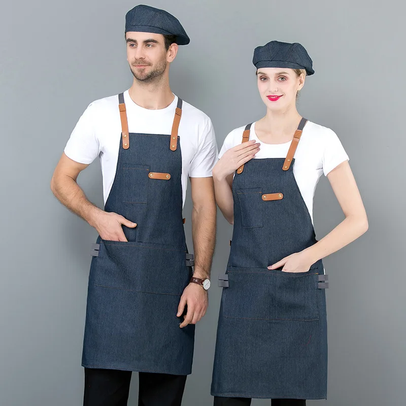 Download Custom Unisex Vintage Blue Jeans Restaurant Coffee Barista Bartender Denim Apron Buy Denim Shop Apron Denim Waiter Apron Denim Barista Apron Product On Alibaba Com