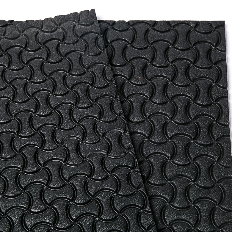 Customized Black Bone  Pattern Anti slip Sole Outsole Shoe Making Rubber Sheet Rubber Sheet Shoe Sole Material