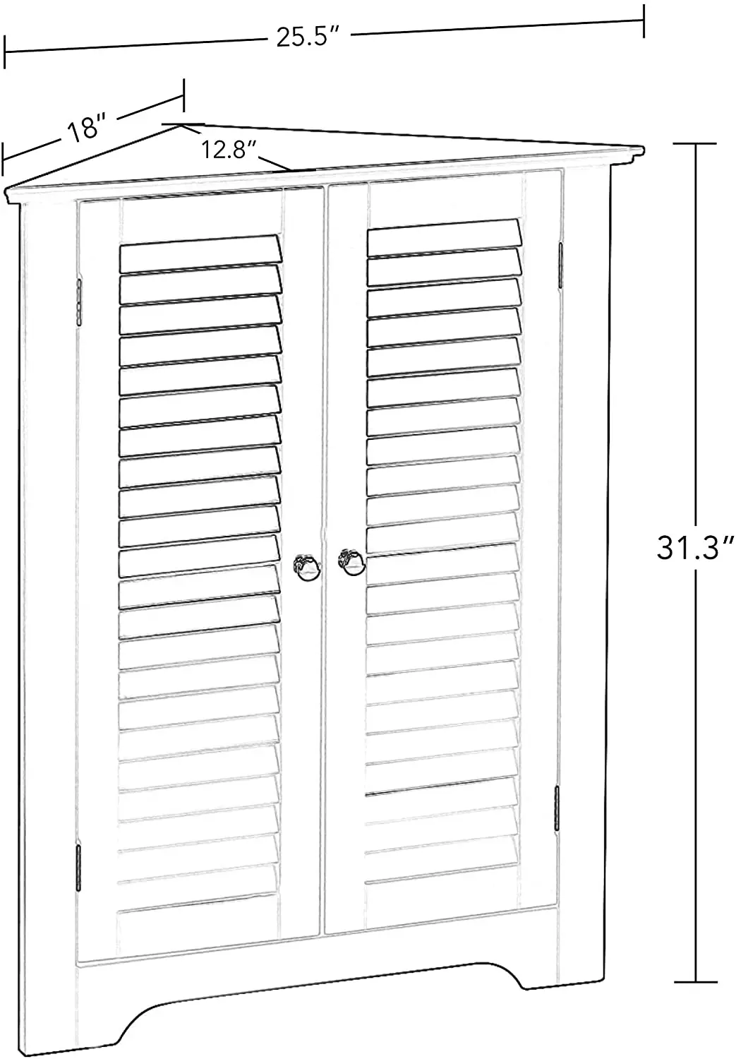 Деревянный стеллаж для обуви из МДФ Combohome, угловой шкаф, отдельно стоящий шкаф для ванной комнаты, напольный шкаф, отдельно стоящий шкаф с Одним Выдвижным Ящиком