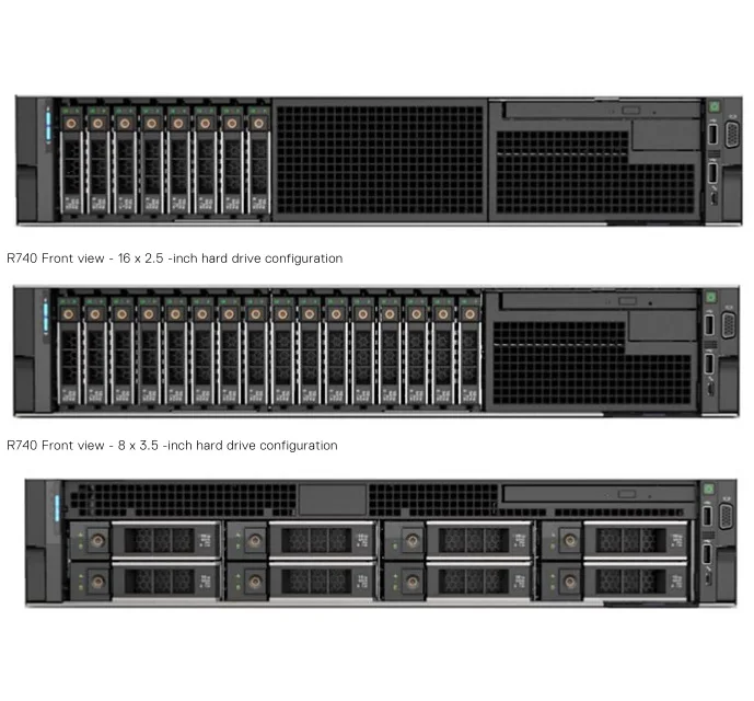 Intel Computer Poweredge R740 New Poweredge Rack Server Intel Xeon Silver Processor Rack Server For ...