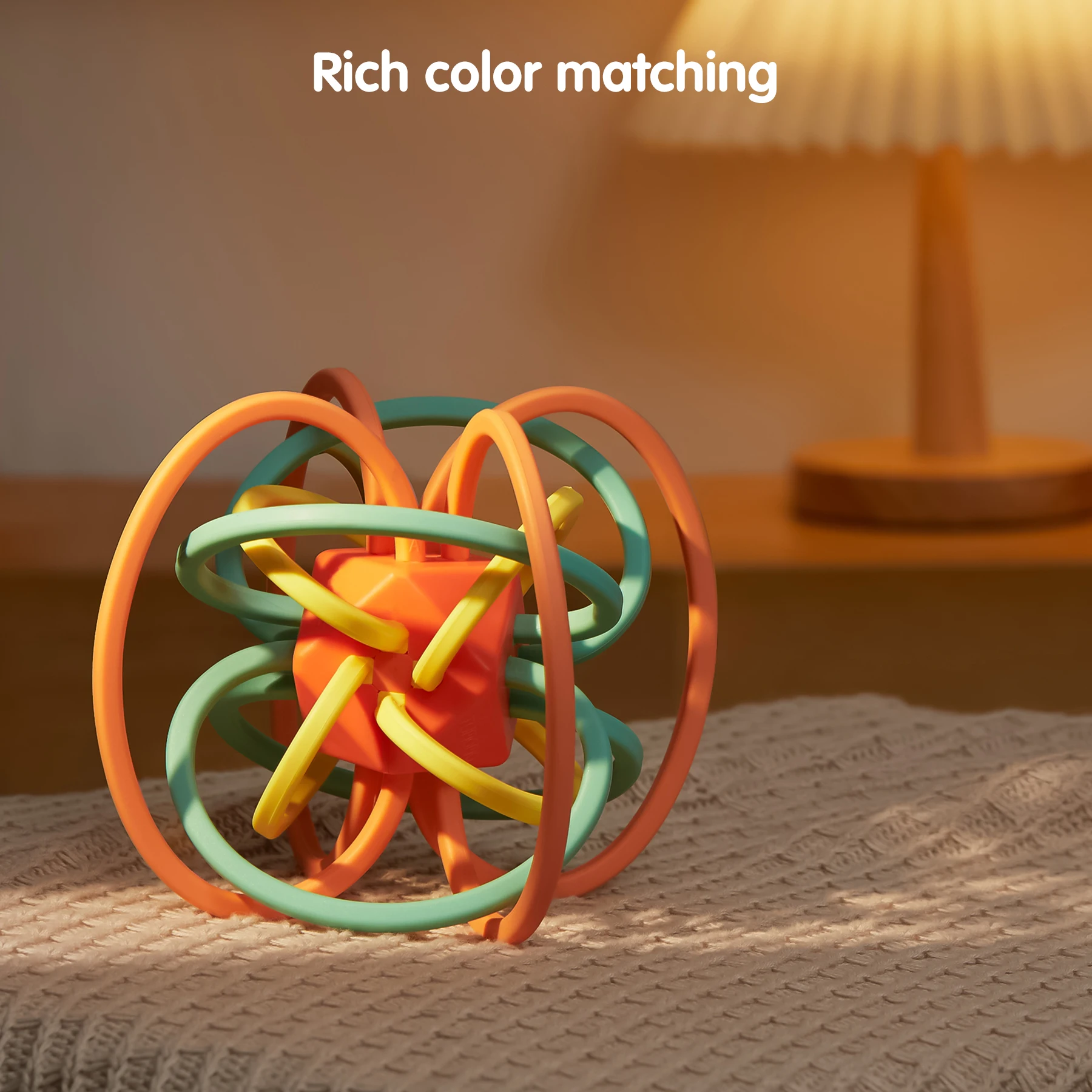 Tumama детская игрушка-погремушка на Манхэттене захватывают мяч Прорезыватель для зубов Сафти активности мягкие детские игрушки развивающие многосторонние