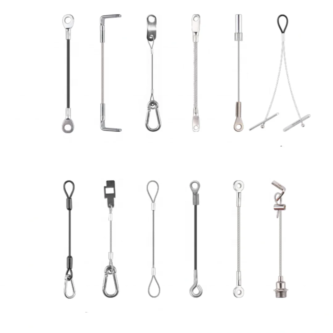 Durable Steel Wire Rope Assembly Wire Rope Sling End With Loops Or