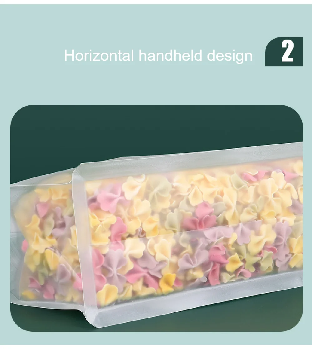 Frosted octagonal self sealing bag, large tea and snack sealed bag, thickened dried fruit food sealed packaging bag