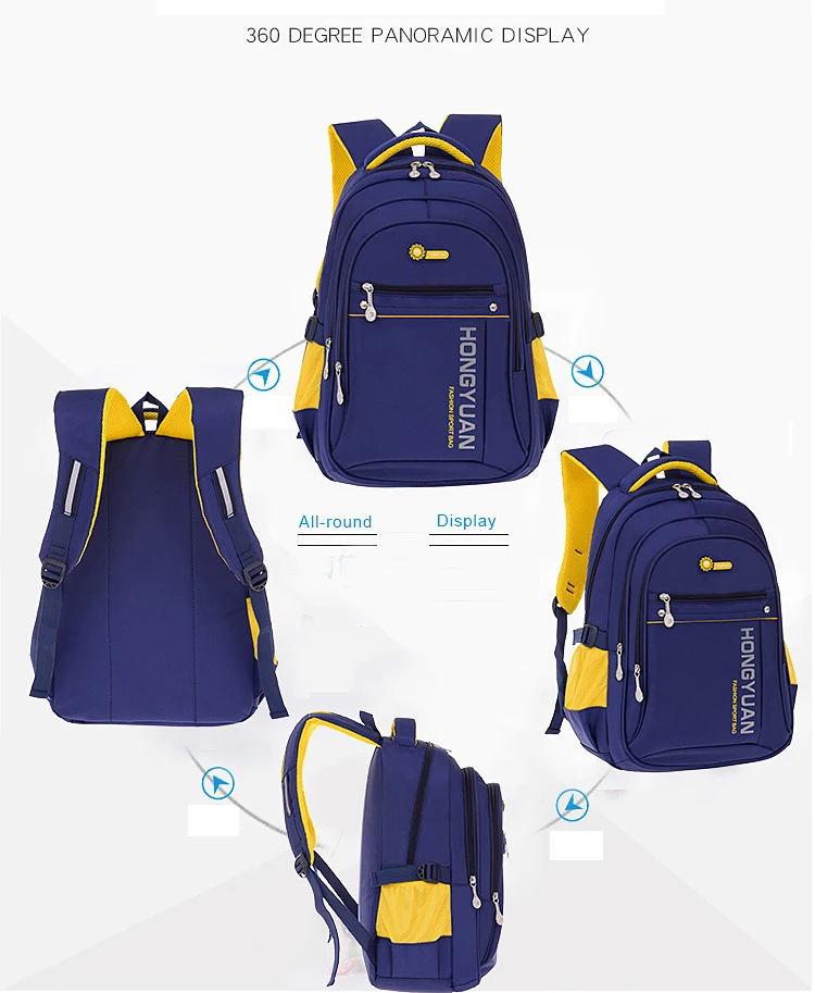 OEM Wholesale School Backpack College Bags New Design Double Shoulder Bag Backpack Laptop Bag
