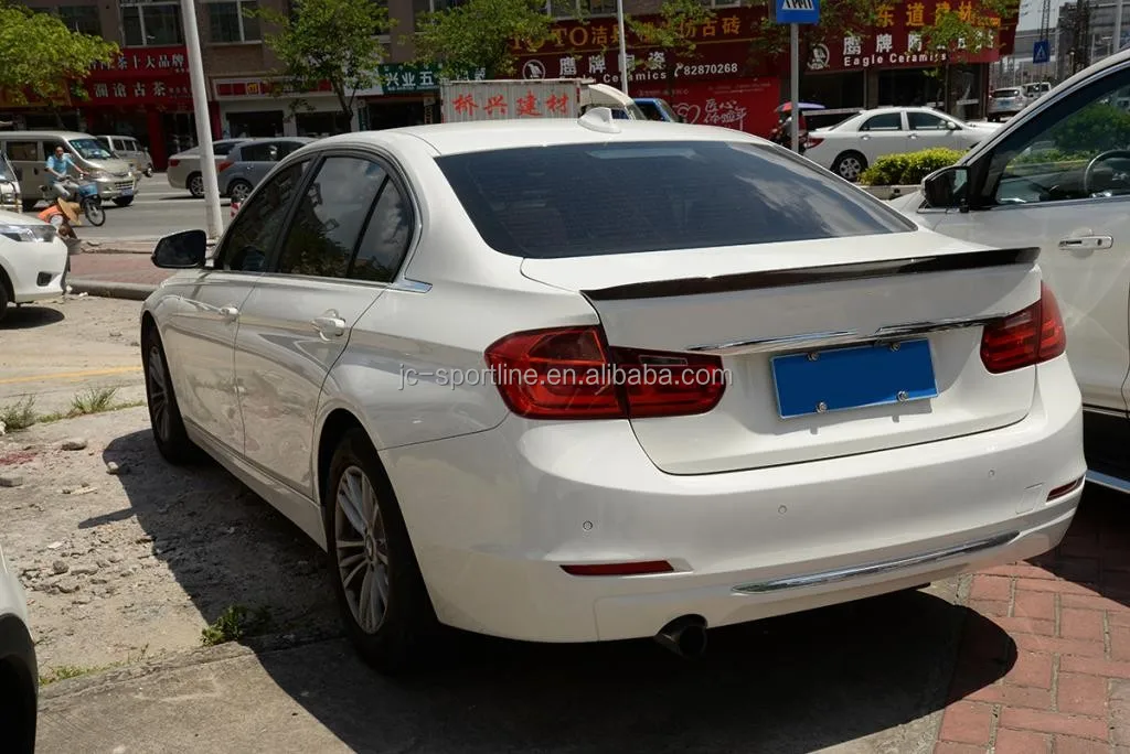 F30 Achterspoiler, Gloss Black ABS Auto Kofferbak Wing Lip Spoiler Trim Voor BMW F30 3 Serie 328i 320i 330i 335i 320d Sedan 2012-2018