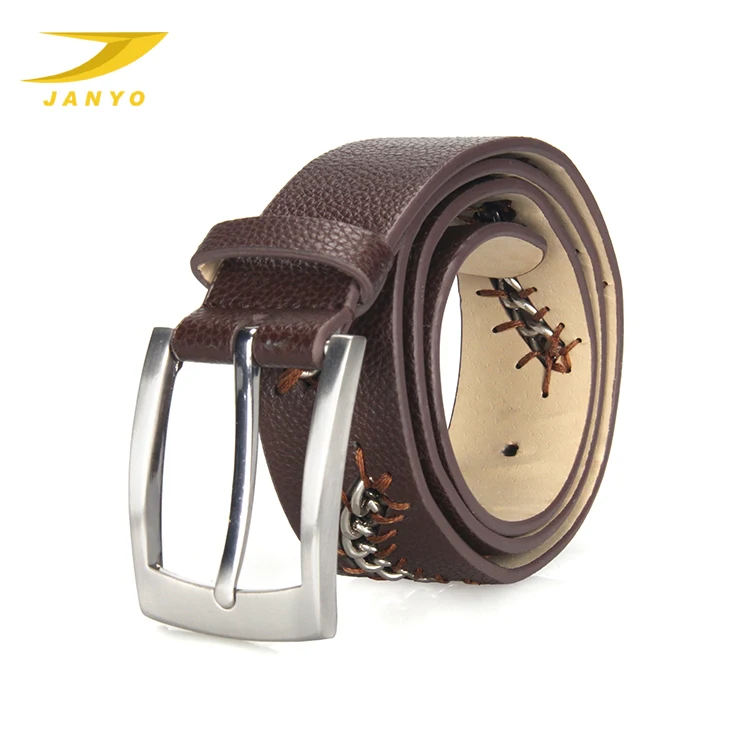 Женский кожаный ремень с вышивкой в стиле бохо