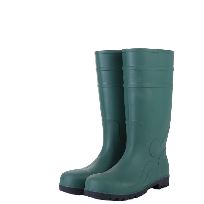 New Wellington Boots Wellies Muck PVC Waterproof Unisex Mens Womans Green 